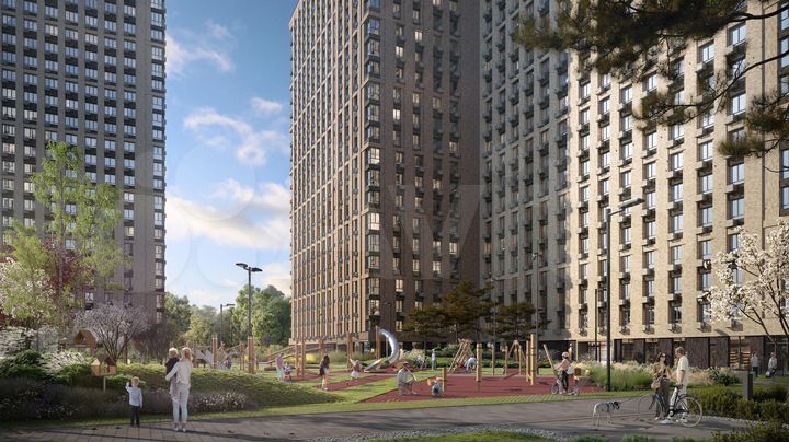 2-к. апартаменты, 55,6 м², 20/23 эт.