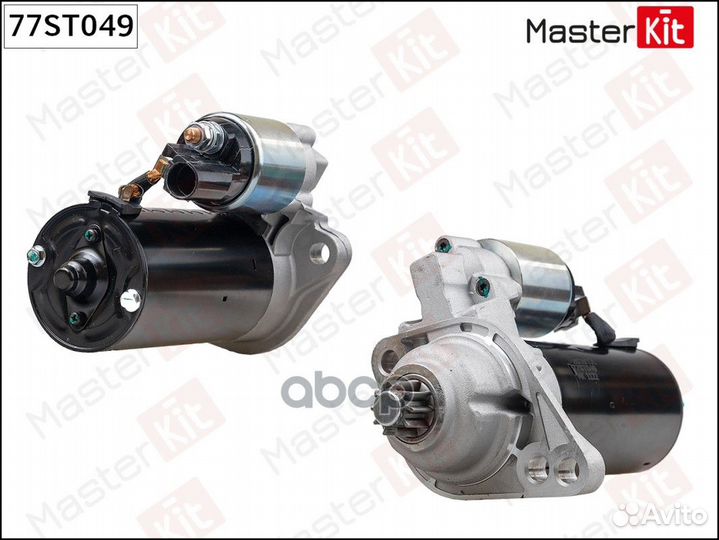 Стартер audi/VW 1.9TDi 03-10 (1.7kw) 77ST049 Ma