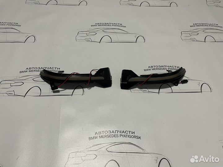 Комплект повторителей поворотов BMW F10 F01 новые