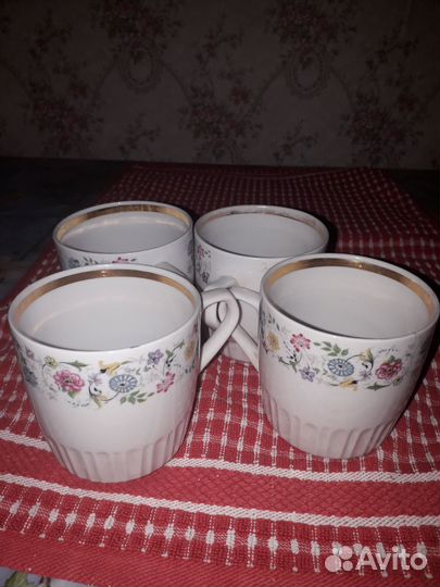 Кружки,чашки с блюдцем