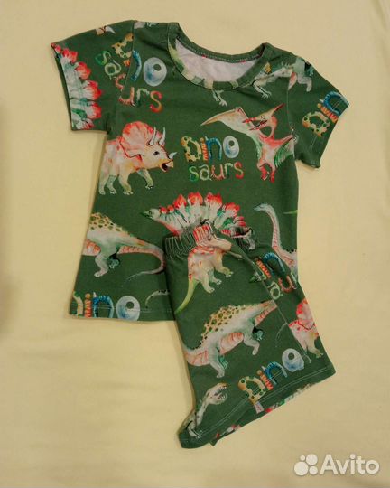 Костюм шорты и футболка 86