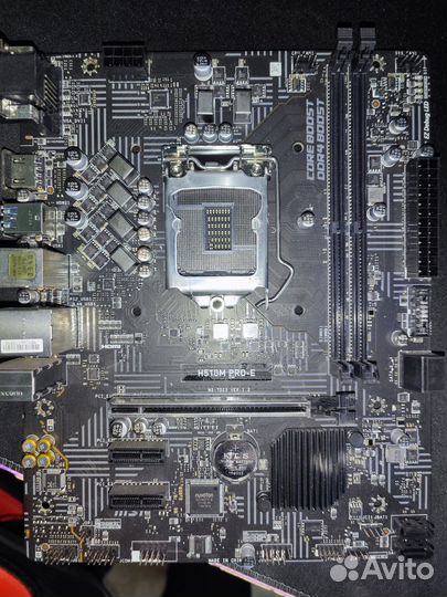 Материнская плата lga 1200 h510m pro-e