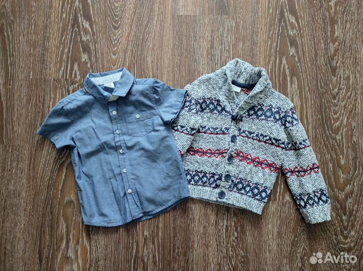 Рубашка Fun time Кардиган F&F 92