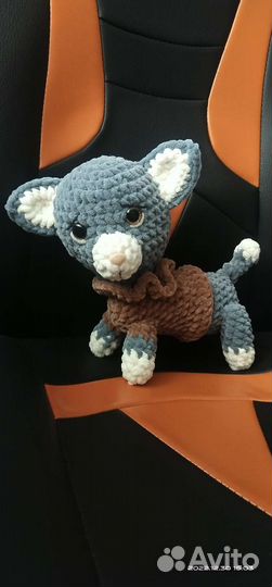 Собачка амигуруми чихуахуа