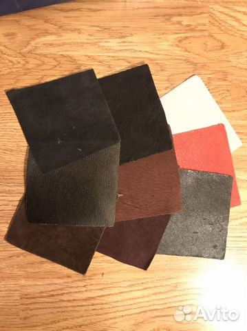 Лоскуты натуральной кожи