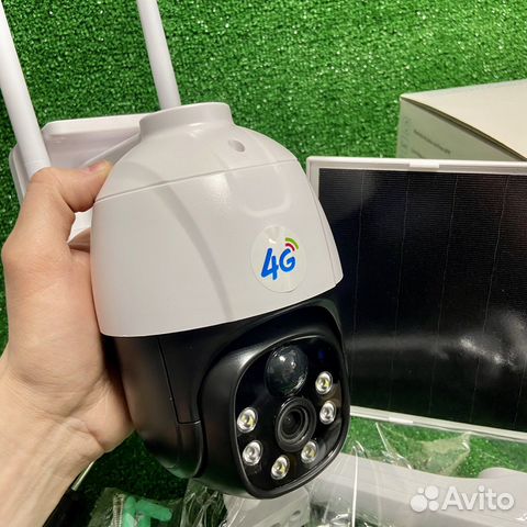 Камера видеонаблюдения 4G солнечная батарея