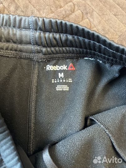 Спортивные утепленные штаны reebok