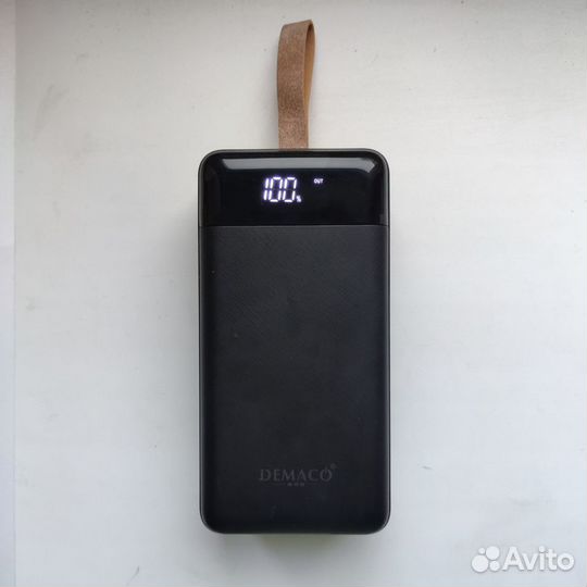 Внешний аккумулятор powerbank 50000mah с фонариком