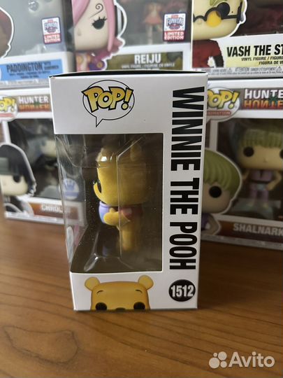 Funko pop Winnie the Pooh flocked