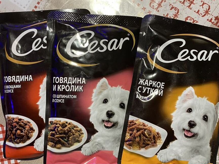 Корм для собак Cesar