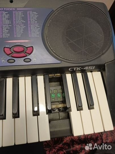 Синтезатор casio ctk-451