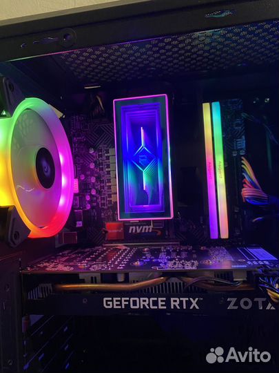 Игровой пк RTX 2060 super/i3 12100f/DDR4/M.2 SSD