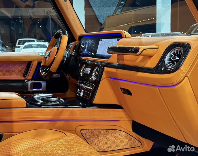 Салон звездное небо на Mercedes G63