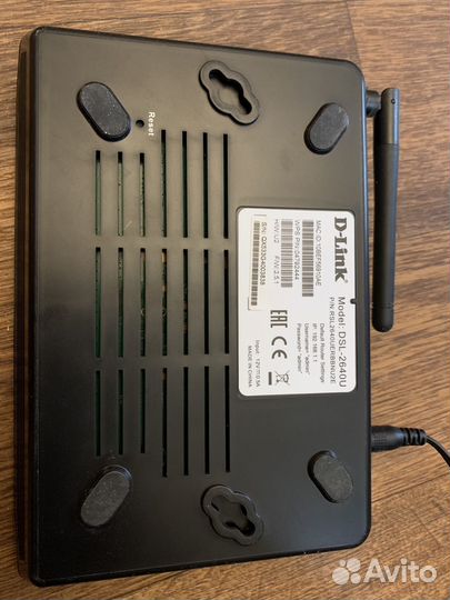 Маршрутизатор D-Link DSL-2640U