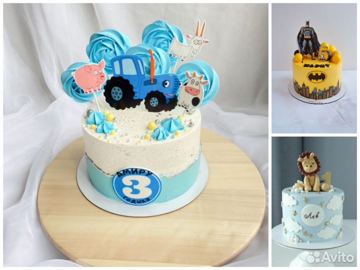 Торты, капкейки, бенто наборы