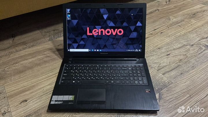 4 ядерный Lenovo slim все работает 15,6/12/500