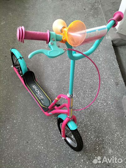 Самокат детский двухколесный бу