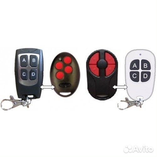 Пульты для ворот и шлагбаумов