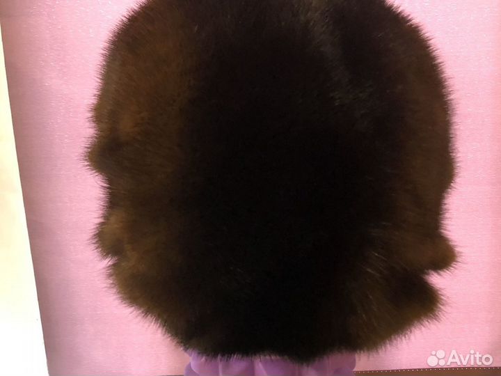 Шапка норковая мягкая