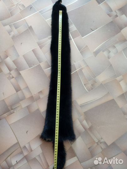 Шкурка норки тёмно-коричневая 11 дм