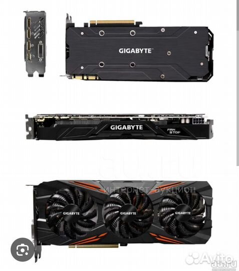 Видеокарта gtx 1070 8gb gigabyte