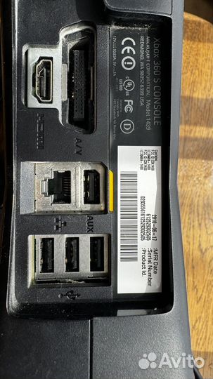 Xbox 360 slim freeboot прошитый + 27 игр