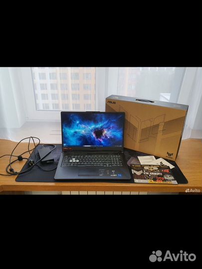 Новый игровой Asus TUF Gaming F17 i5/3050TI/16/512