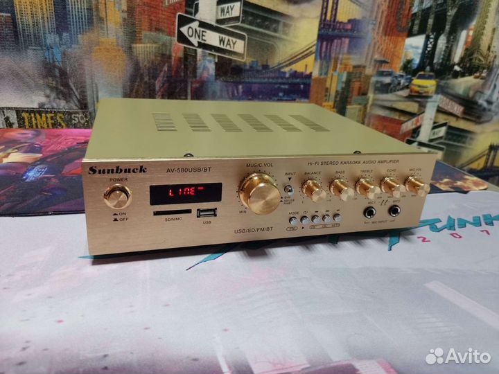 Усилитель Sunbuck AV-580USB/BT