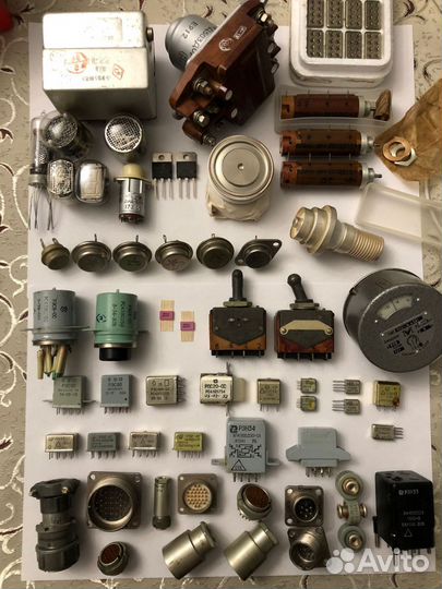 Реле разъемы транзисторы