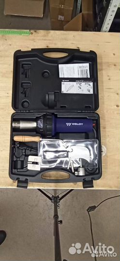 Фен строительный weldy набор для сварки линолеума