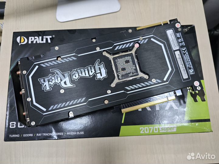 Видеокарта Palit GeForce RTX 2070 super GameRock 8