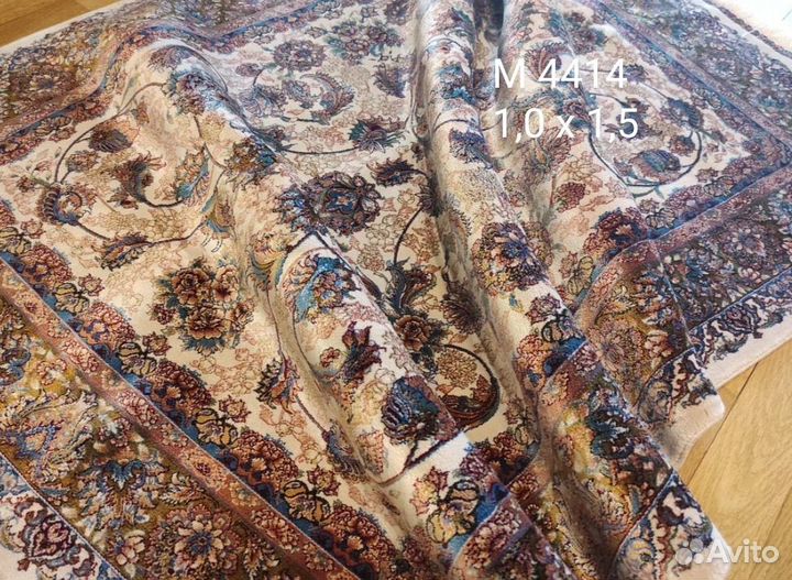 Ковры Шелковые прикроватные Иранские Qum