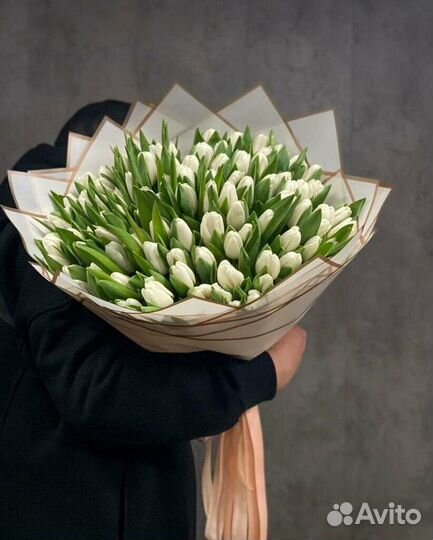Тюльпаны, Букет тюльпаны, цветы с доставкой
