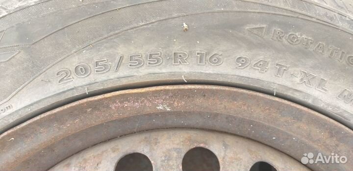 Колеса 205/55R16 зимние шип Форд