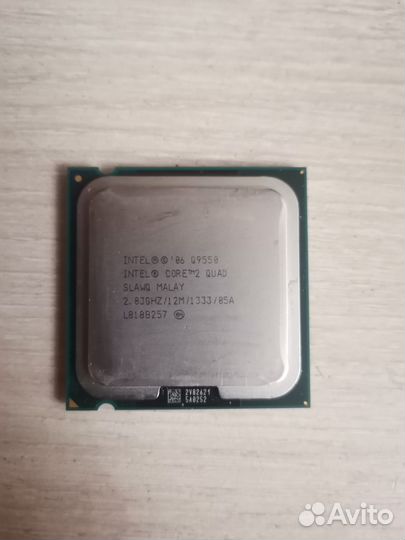 Intel Core2Quad Q9550 2830Мгц s775 4ядра/4потока