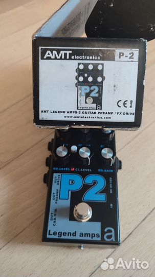 AMT P2 гитарный предусилитель (преамп)