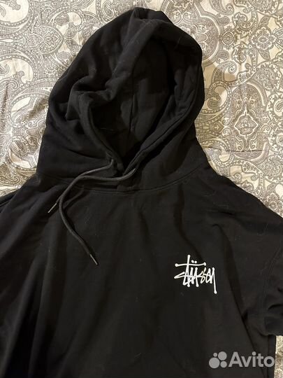 Худи stussy черное