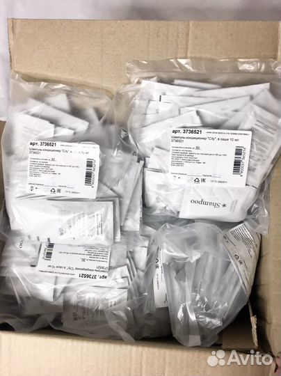 Одноразовый шампунь для гостиниц 10 мл 365 шт