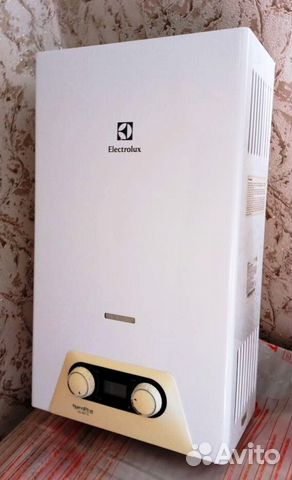 Газовый проточный водонагреватель