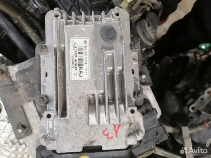 Блок управления климатом Kia Quoris