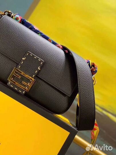 Сумка премиальная натуральная кожа Fendi premium