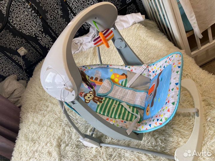 Детские электронные качели