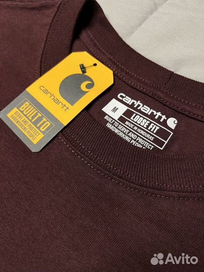 Carhartt Лонгслив Оригинал Новый