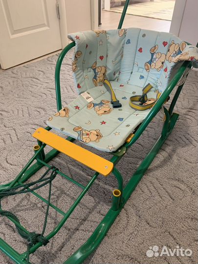 Коляска санки