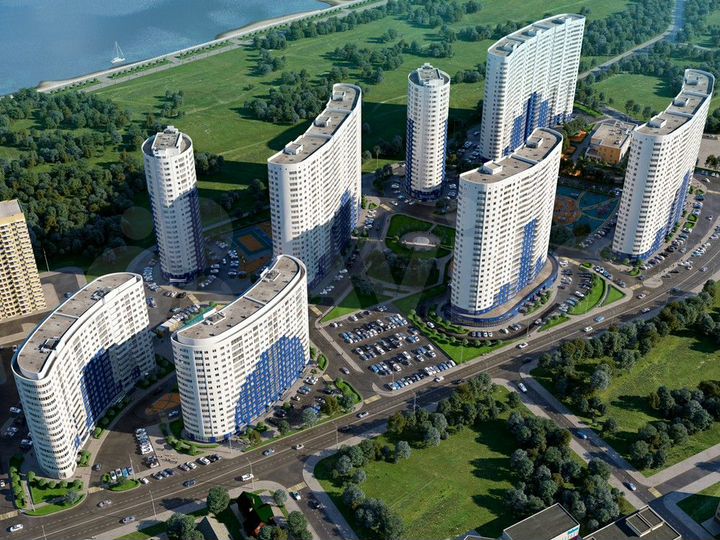 3-к. квартира, 76,5 м², 12/24 эт.