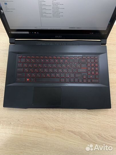 Ноутбук MSI Katana GF76