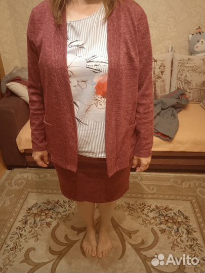 Трикотажный женский костюм