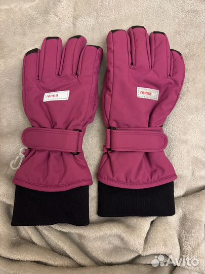Перчатки reima 5 (10-11 лет) фиолетовые