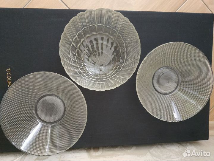 Салатники, стекло, Турция 0,4 литра, 3шт