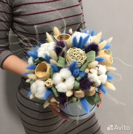 Букет с сухоцветами